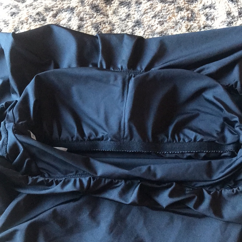 NWOT | Trina Turk Monaco Off The Shoulder Ruffle One Piece Swimsuit Size 2 - Picture 6 of 11